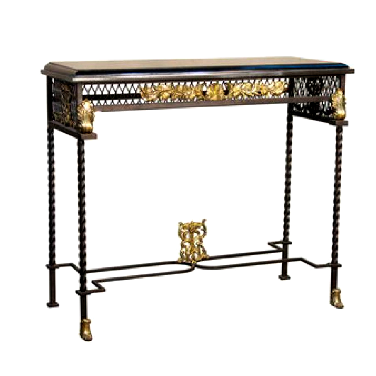 Bronze Contemporary Console Table Florida Bronze Statues, Sculptures