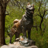Bronze Balto Dog Sculpture