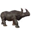 Bronze Rhinoceros Sculpture