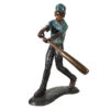 Bronze Baseball Batter Sculpture