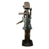Bronze Girl with Butterflies Mailbox