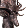 Bronze Deer Antler Planter Urn