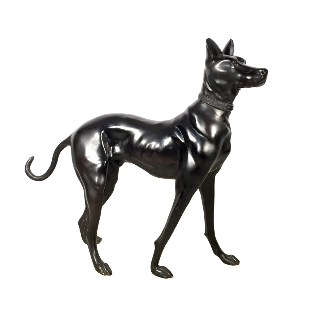 Bronze Doberman Sculpture Florida Bronze Statues, Sculptures and