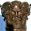 Bronze Zeus Urn Sculpture