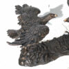SRB25402-Detail-1.jpeg Bronze Two Eagle Table Base Sculpture