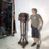 SRB43126-Scale-Bronze-Rams-Head-Pedestal-Stand.jpg Bronze Rams Head Pedestal Stand