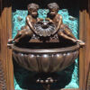 Bronze Cupid & Nymph Wall Fountain