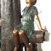 SRB48188-3.jpeg Bronze Children in Treehouse Sculpture