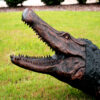 Bronze Alligator Fountain Sculpture