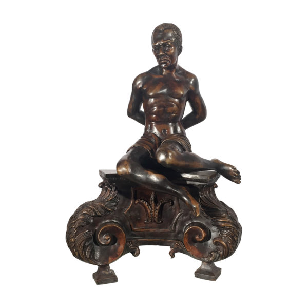 Bronze Blackamoor on Base Sculpture