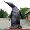 SRB86014-Large-Penguin.jpeg Bronze Standing Penguin Sculpture