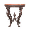 SRB88205_CUPID_TABLE_RED_MARBLE_TOP.jpg Bronze Boy Face Table Base + Marble Surface