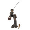 SRB050205-Bronze-Boy-Dog-Fishing-on-Log-Sculpture-by-Metropolitan-Galleries-Inc.jpg Bronze Boy Fishing with Dog on Log Sculpture