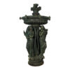 Bronze Four Angel Musicians Fountain