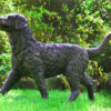 Bronze Golden Retriever Sculpture