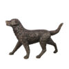 Bronze Golden Retriever Sculpture