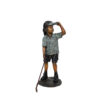 Bronze Little Girl Golfer Sculpture