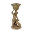 Bronze Boy & Dog Urn