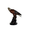 Bronze Eagle on Rock Sculpture