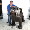 Bronze Large Bulldog Sculpture