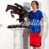 Bronze Remington 'Cheyenne' Table-top Sculpture