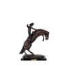 Bronze Remington 'Bronco Buster' Table-top Sculpture