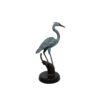 Bronze Heron Sculpture