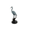 Bronze Heron Sculpture