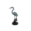 Bronze Heron Sculpture