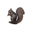 Bronze Squirrel Sculpture