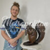 Bronze Squirrel Sculpture