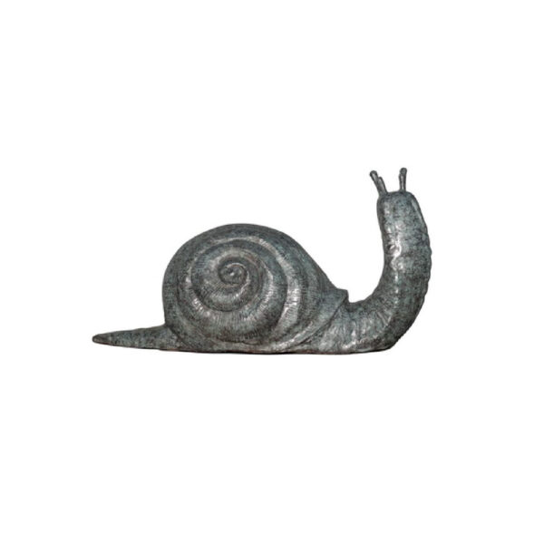 Bronze Snail Sculpture
