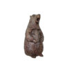 Bronze Groundhog Sculpture