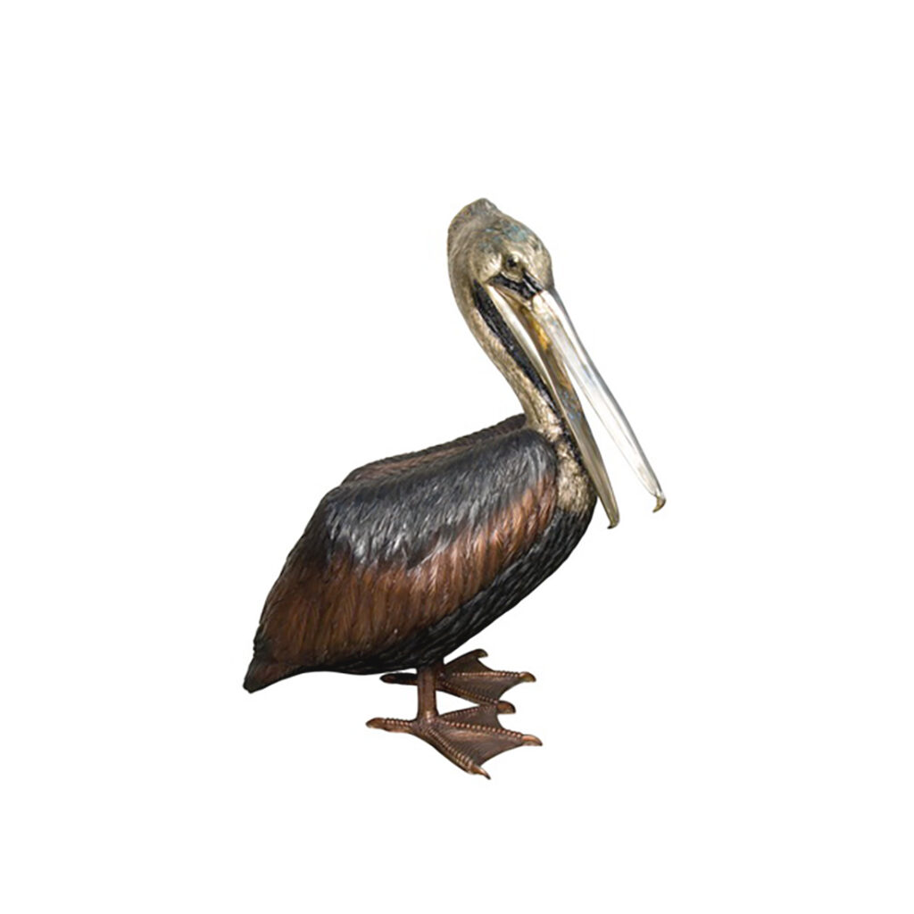 Bronze Pelican Fountain Sculpture Florida Bronze Statues, Sculptures