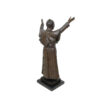 Bronze Pope John Paul II Table-top Sculpture