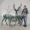 SRB15055-56-VG-Bronze-Buck-Doe-Sculpture-Set-by-Metropolitan-Galleries-Inc-SCALE-WM.jpg Bronze Buck & Doe Sculpture Set