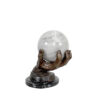 Bronze Hand holding Ball Table-top Sculpture