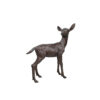 Bronze Fawn Sculpture