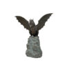 Bronze Dragon on Rock Fountain Sculpture