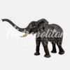 Bronze Mother Elephant Fountain Sculpture