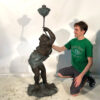 SRB704906-Bronze-Whimsical-Frog-Fountain-Sculpture-SCALE.jpg Bronze Whimsical Frog Fountain Sculpture
