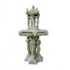 Bronze Domed Ladies Garland Tier Fountain