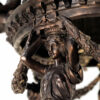 Bronze Domed Ladies Garland Tier Fountain