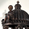 Bronze Domed Ladies Garland Tier Fountain