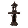Bronze Domed Ladies Garland Tier Fountain