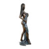 Bronze Lady 'Delilah' with Drape Sculpture
