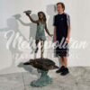 SRB706740-Bronze-Girl-holding-Shell-on-Sea-Turtle-Fountain-Sculpture-by-Metropolitan-Galleries-Inc-SCALE-WM.jpg Bronze Girl holding Shell on Sea Turtle Fountain Sculpture