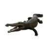 Bronze Large Crocodile Fountain Sculpture