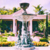 Bronze Four Ladies Bowl Tier Fountain