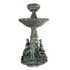 Bronze Four Ladies Bowl Tier Fountain